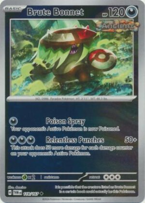 SV Twilight Masquerade 118/167 Brute Bonnet (Reverse Holo)