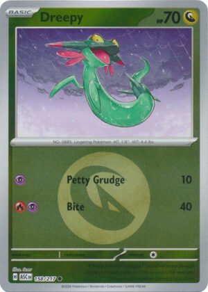 ME Ascended Heroes 158/217 Dreepy (Reverse Holo ENERGY SYMBOL)