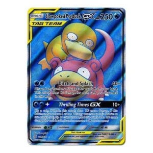 SM Unified Minds 217/236 Slowpoke & Psyduck GX (Tag Team Full Art)