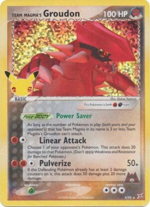 Celebrations Classic Collection 09/95 Team Magma's Groudon (Holo)