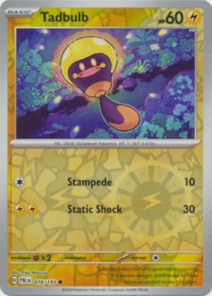 SV Paldea Evolved 078/193 Tadbulb (Reverse Holo)