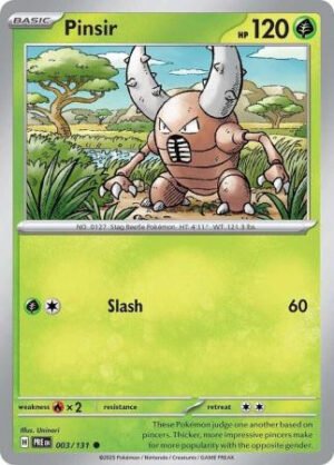 SV Prismatic Evolutions 003/131 Pinsir