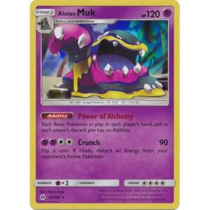 Sun and Moon (Base Set) 58/149 Alolan Muk (Holo)
