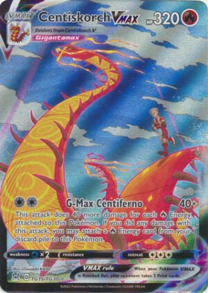 SWSH Lost Origin TG15/TG30 Centiskorch VMAX (Full Art)