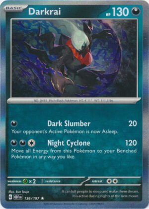 SV Obsidian Flames 136/197 Darkrai (Holo)
