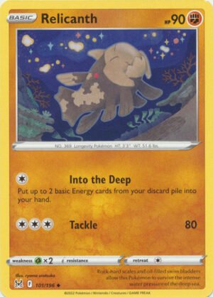 SWSH Lost Origin 101/196 Relicanth