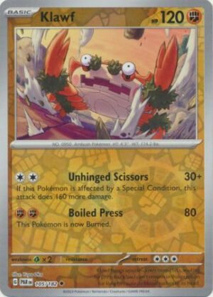 SV Paradox Rift 105/182 Klawf (Reverse Holo)