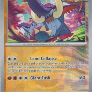 SV Prismatic Evolutions 055/131 Great Tusk (POKE BALL Pattern Holo)