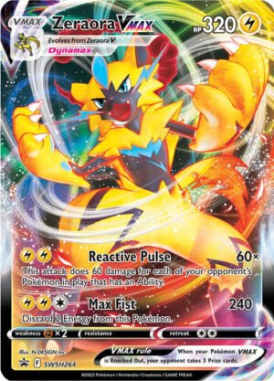 Sword & Shield Promo SWSH264 Zeraora VMAX