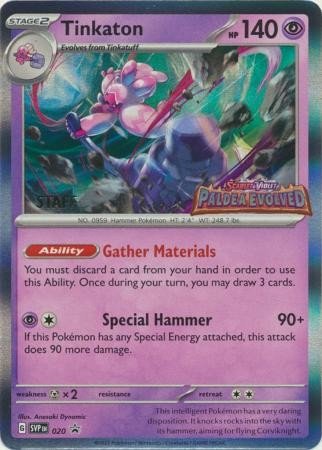 Scarlet & Violet Promo SVP020 Tinkaton (STAFF)
