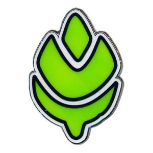 Turffield Grass Pin Badge