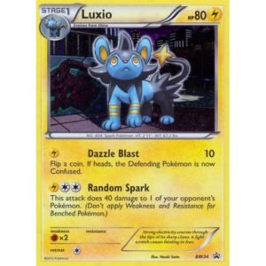 Black & White Promo BW34 Luxio (Cosmo Holo)