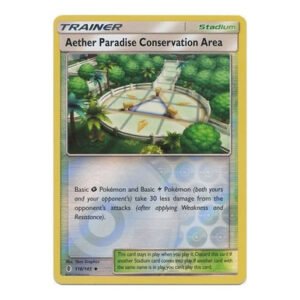 SM Guardians Rising 116/145 Aether Paradise Conservation Area (Reverse Holo)