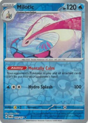 SV Twilight Masquerade 050/167 Milotic (Reverse Holo)
