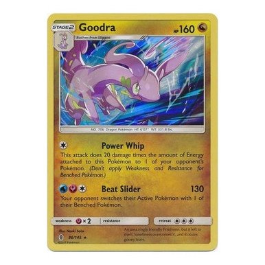 SM Guardians Rising 96/145 Goodra (Holo)