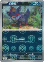 SV White Flare 061/086 Zorua (POKE BALL Reverse Holo)