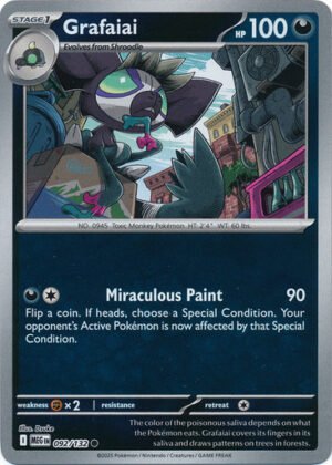 Mega Evolution 092/132 Grafaiai (Reverse Holo)
