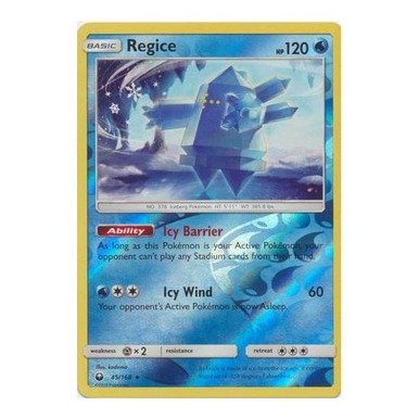 SM Celestial Storm 45/168 Regice (Reverse Holo)
