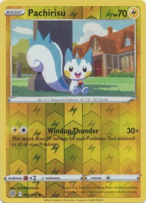 Brilliant Stars 052/172 Pachirisu (Reverse Holo)
