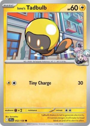 SV Journey Together 052/159 Iono's Tadbulb (Non-Holo)