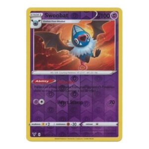 Vivid Voltage 074/185 Swoobat (Reverse Holo)