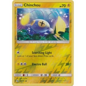 Sun and Moon (Base Set) 49/149 Chinchou (Reverse Holo)