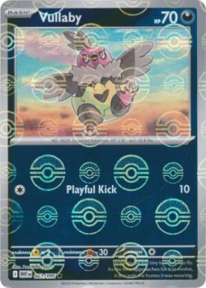SV White Flare 063/086 Vullaby (POKE BALL Reverse Holo)