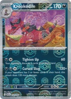 SV Black Bolt 059/086 Krookodile (POKE BALL Reverse Holo)