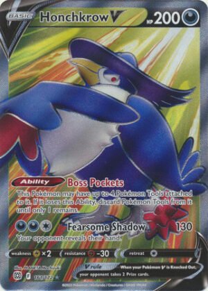 Brilliant Stars 161/172 Honchkrow V (Full Art)