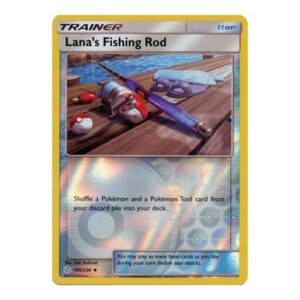 SM Cosmic Eclipse 195/236 Lana's Fishing Rod (Reverse Holo)