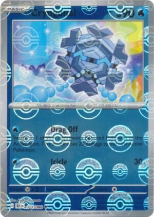 SV Black Bolt 027/086 Cryogonal (POKE BALL Reverse Holo)