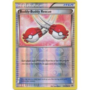 XY Break Through 135/162 Buddy-Buddy Rescue (Reverse Holo)