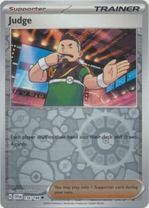 Scarlet & Violet (Base Set) 176/198 Judge (Reverse Holo)