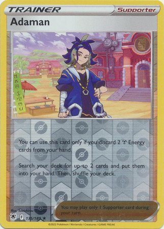 Astral Radiance 135/189 Adaman (Reverse Holo)