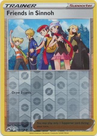 Crown Zenith 131/159 Friends in Sinnoh (Reverse Holo)