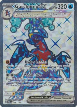 SV Paradox Rift 219/182 Garchomp ex (Full Art)