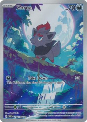 SV White Flare 142/086 Zorua (Illustration Rare)