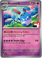 SV Surging Sparks 074/191 Azumarril (Prize Pack League Promo Non-Holo)