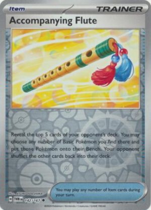 SV Twilight Masquerade 142/167 Accompanying Flute (Reverse Holo)
