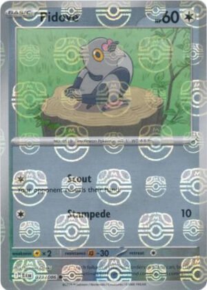 SV Black Bolt 071/086 Pidove (MASTER BALL Reverse Holo)