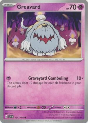 Scarlet & Violet (Base Set) 104/198 Greavard
