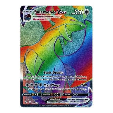 Darkness Ablaze 194/189 Salamence VMAX (Rainbow Rare)