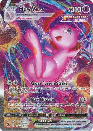 Fusion Strike 269/264 Mew VMAX (Alternative Art, Full Art)