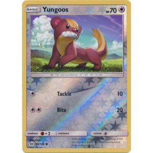 Sun and Moon (Base Set) 109/149 Yungoos (Reverse Holo)