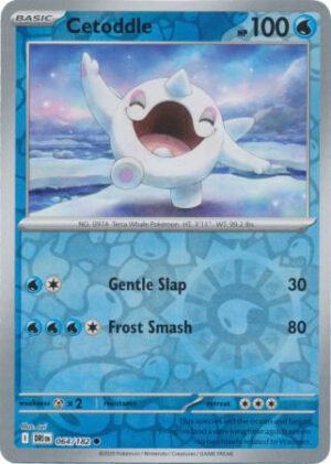 SV Destined Rivals 064/182 Cetoddle (Reverse Holo)