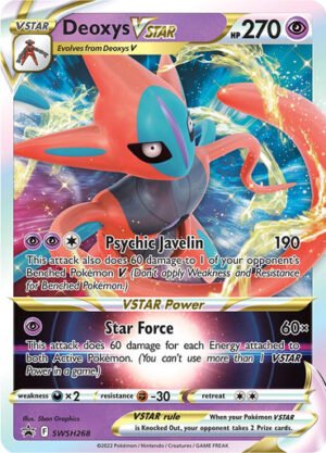 Sword & Shield Promo SWSH268 Deoxys VSTAR