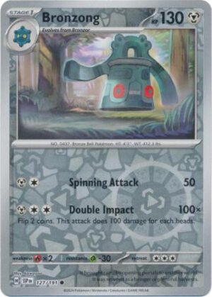 SV Surging Sparks 127/191 Bronzong (Reverse Holo)