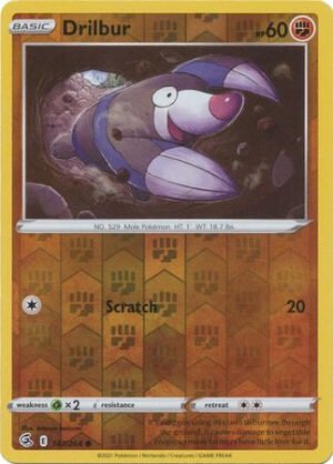 Fusion Strike 147/264 Drilbur (Reverse Holo)