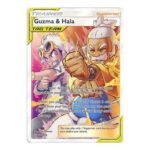 SM Cosmic Eclipse 229/236 Guzma & Hala (Tag Team Full Art)