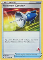 Sword & Shield (Base) 175/202 Pokemon Catcher (Cinderace Symbol 49)